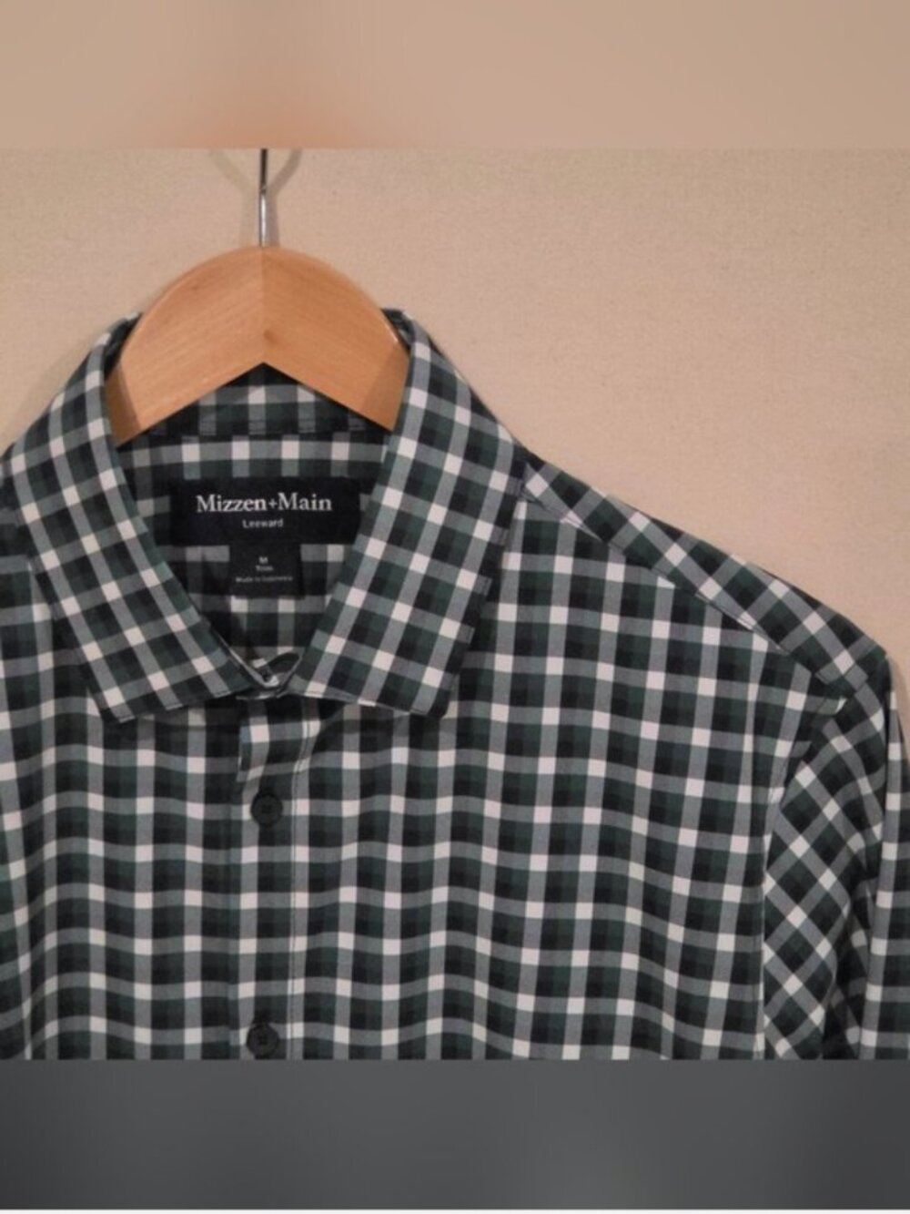 Mizzen + Main Leeward Collection Button Down Trim Fit M